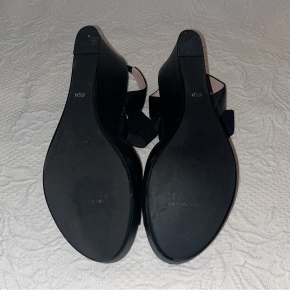 TARYN ROSE black sandal platforms - Picture 4 of 6